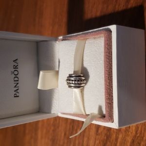 Genuine Pandora Silver Hoppi Charm Dot Dash 790301